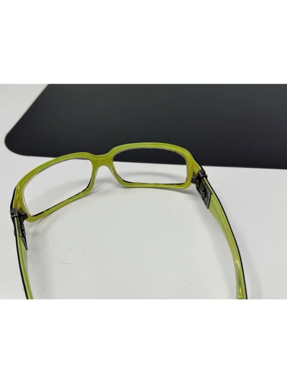 Vintage Chrome Hearts FIX Tortoise Green Sunglasses Japan FRAMES ONLY
